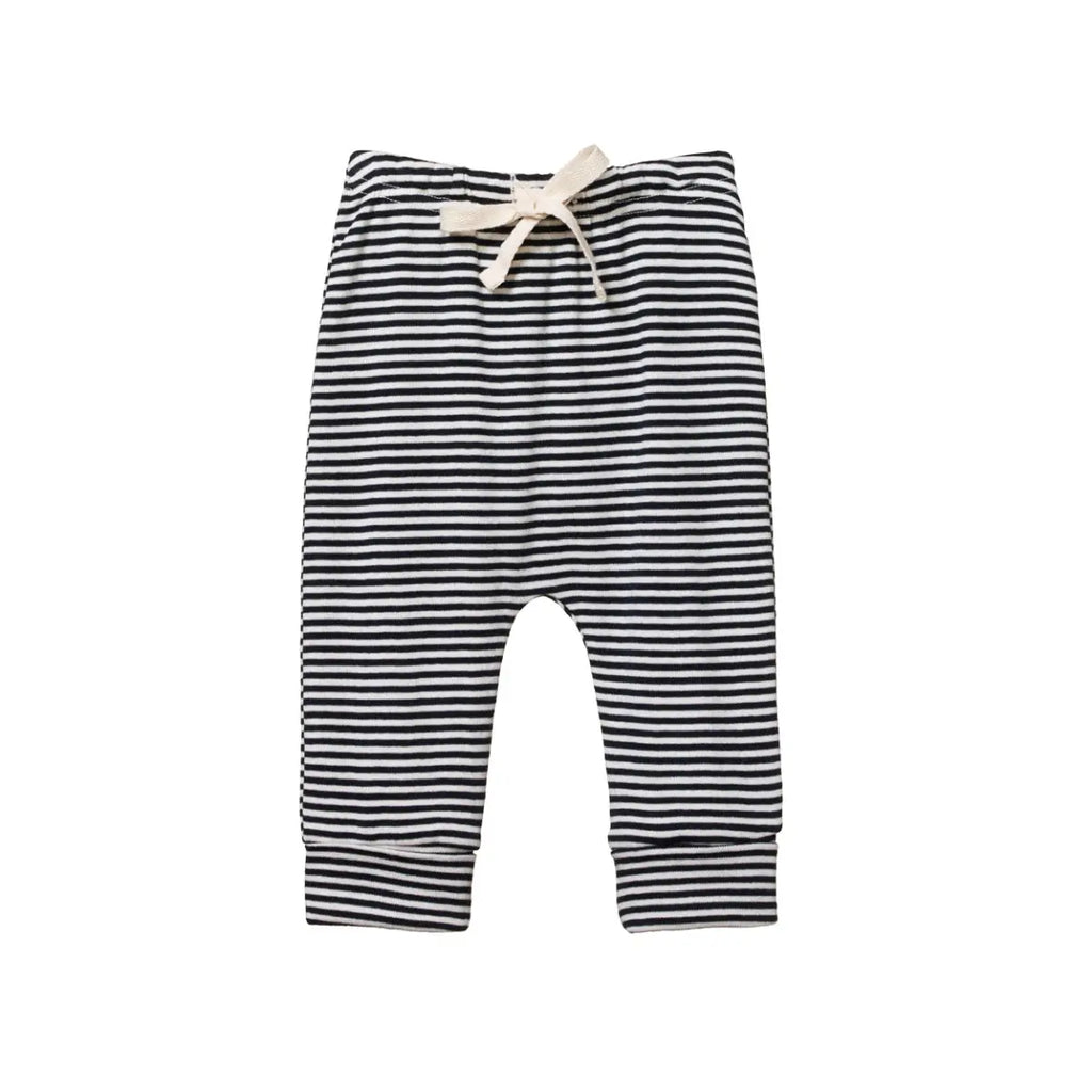 Nature Baby | Cotton Drawstring Pants | Navy Stripe| Product vendor