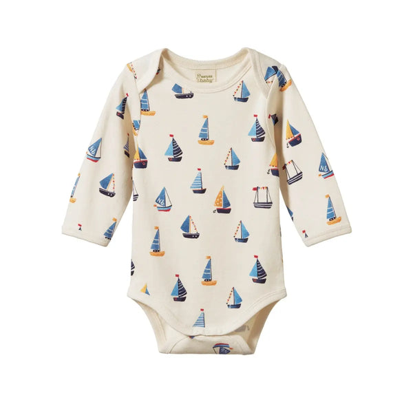 Nature Baby | Long Sleeve Body Suite | Regatta| Product vendor