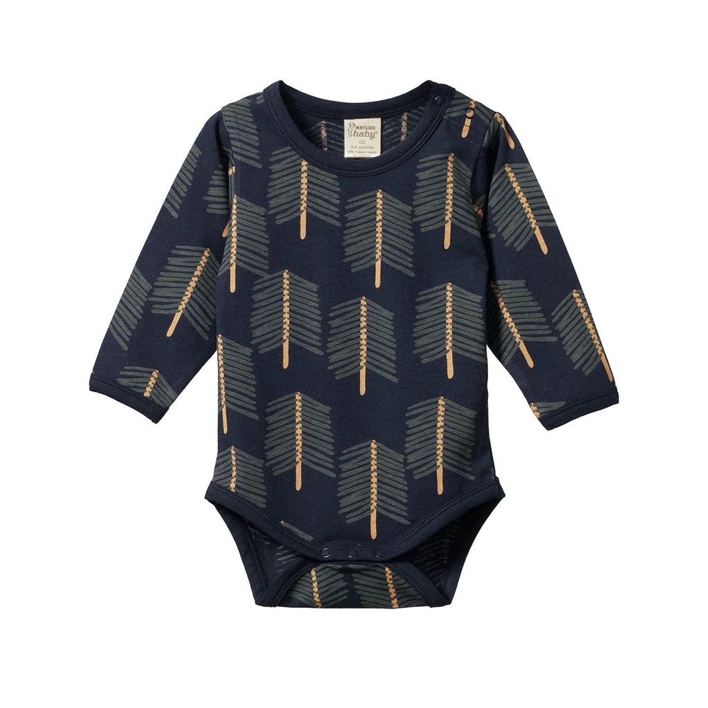 Nature Baby | Long Sleeve Bodysuit | Bramblewood Print| Product vendor