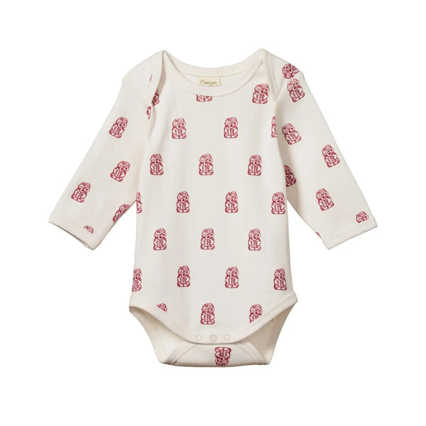 Nature Baby | Long Sleeve Bodysuit | Tiki Print| Product vendor