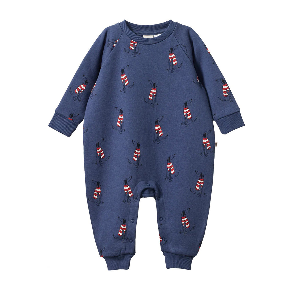 Nature Baby | Long Sleeve Juno Romper | Best Friend Indigo| Product vendor