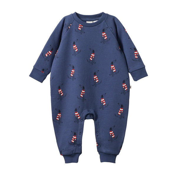 Nature Baby | Long Sleeve Juno Romper | Best Friend Indigo| Product vendor