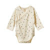 Nature Baby | Long Sleeve Kimono Bodysuit | Lucky Print| Product vendor
