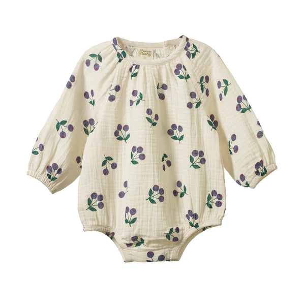 Nature Baby | Meadow Bodysuit Muslin | Winter Berry| Product vendor