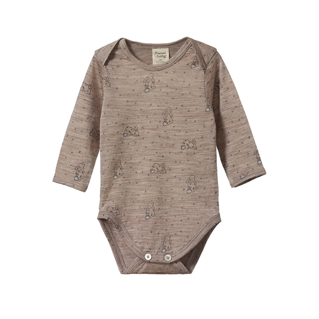 Nature Baby | Merino Long Sleeve Bodysuit | Bramble Burrow| Product vendor
