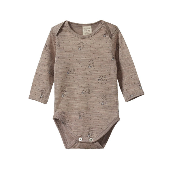 Nature Baby | Merino Long Sleeve Bodysuit | Bramble Burrow| Product vendor