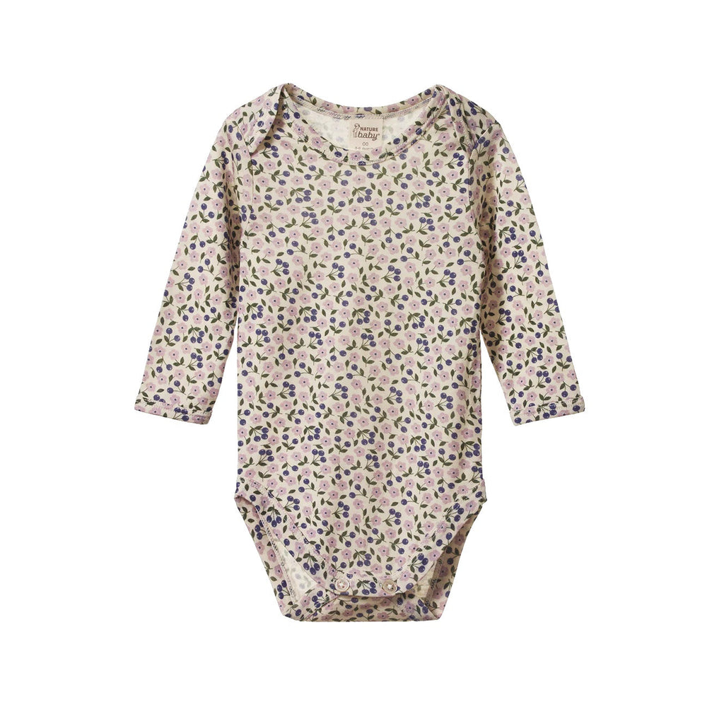 Nature Baby | Merino Long Sleeve Bodysuit | Briarwood Lilac| Product vendor