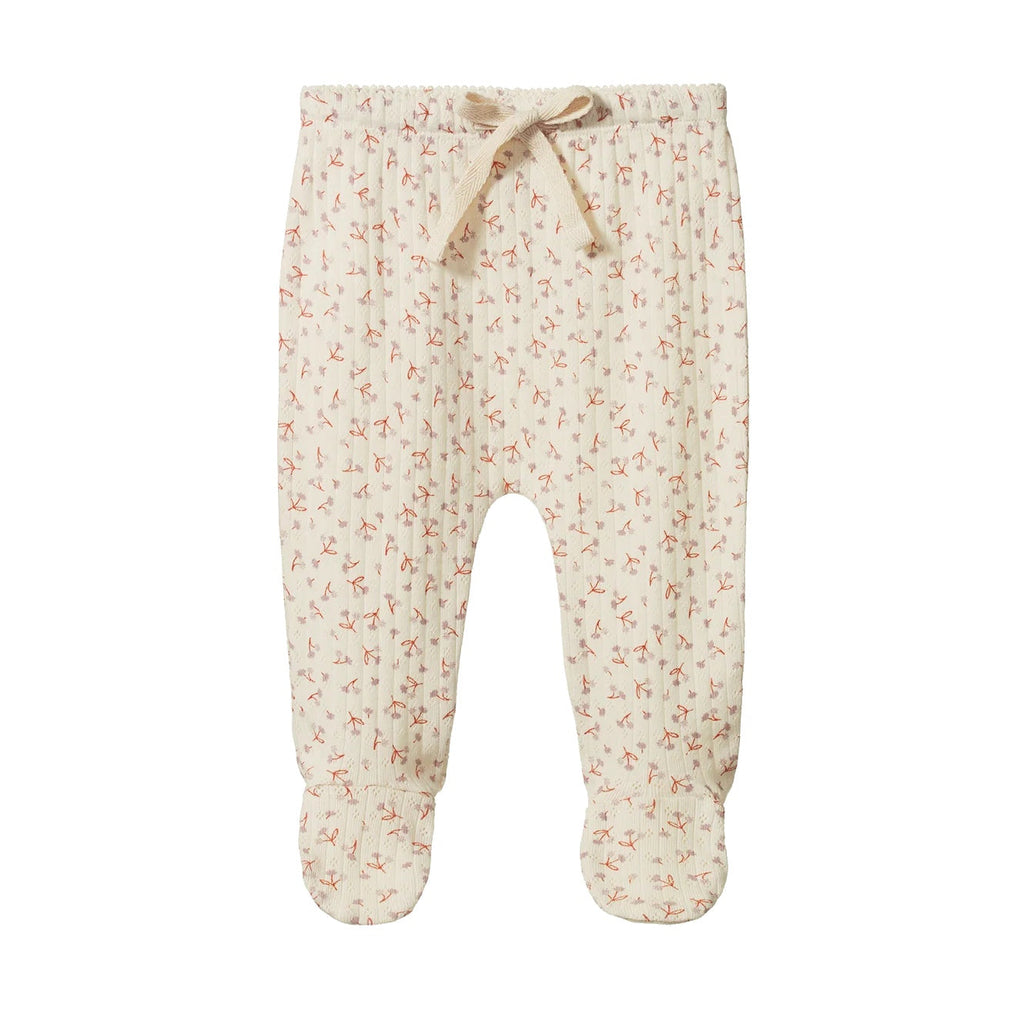 Nature Baby | Pointelle Footed Rompers | Dandelion| Product vendor