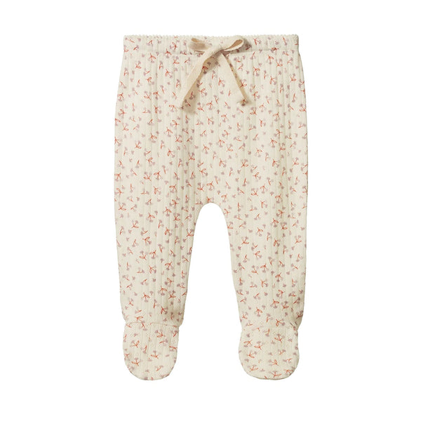 Nature Baby | Pointelle Footed Rompers | Dandelion| Product vendor