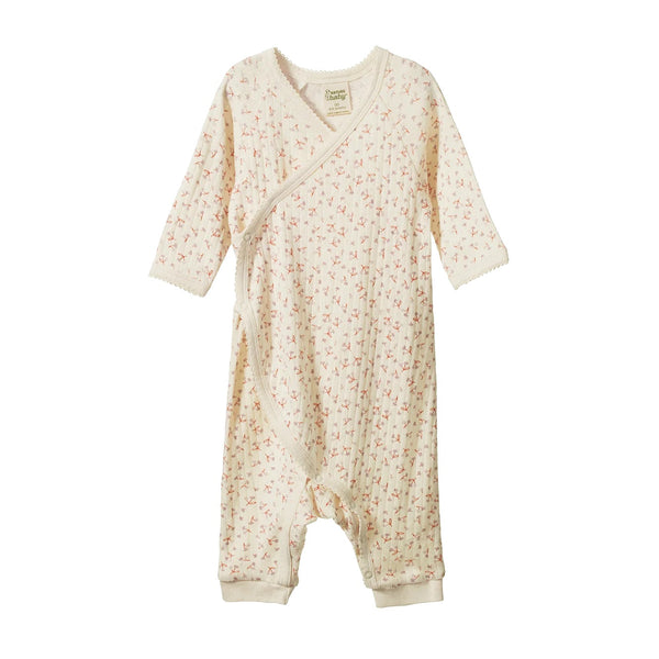 Nature Baby | Pointelle Kimono Stretch & Grow | Dandelion| Product vendor