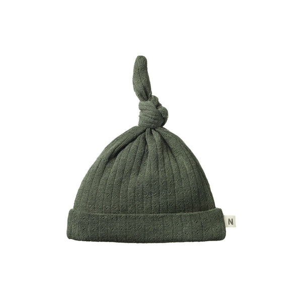 Nature Baby | Pointelle Merino Knotted Beanie| Product vendor