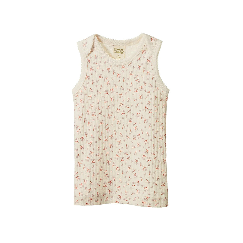 Nature Baby | Pointelle Singlet | Dandelion| Product vendor