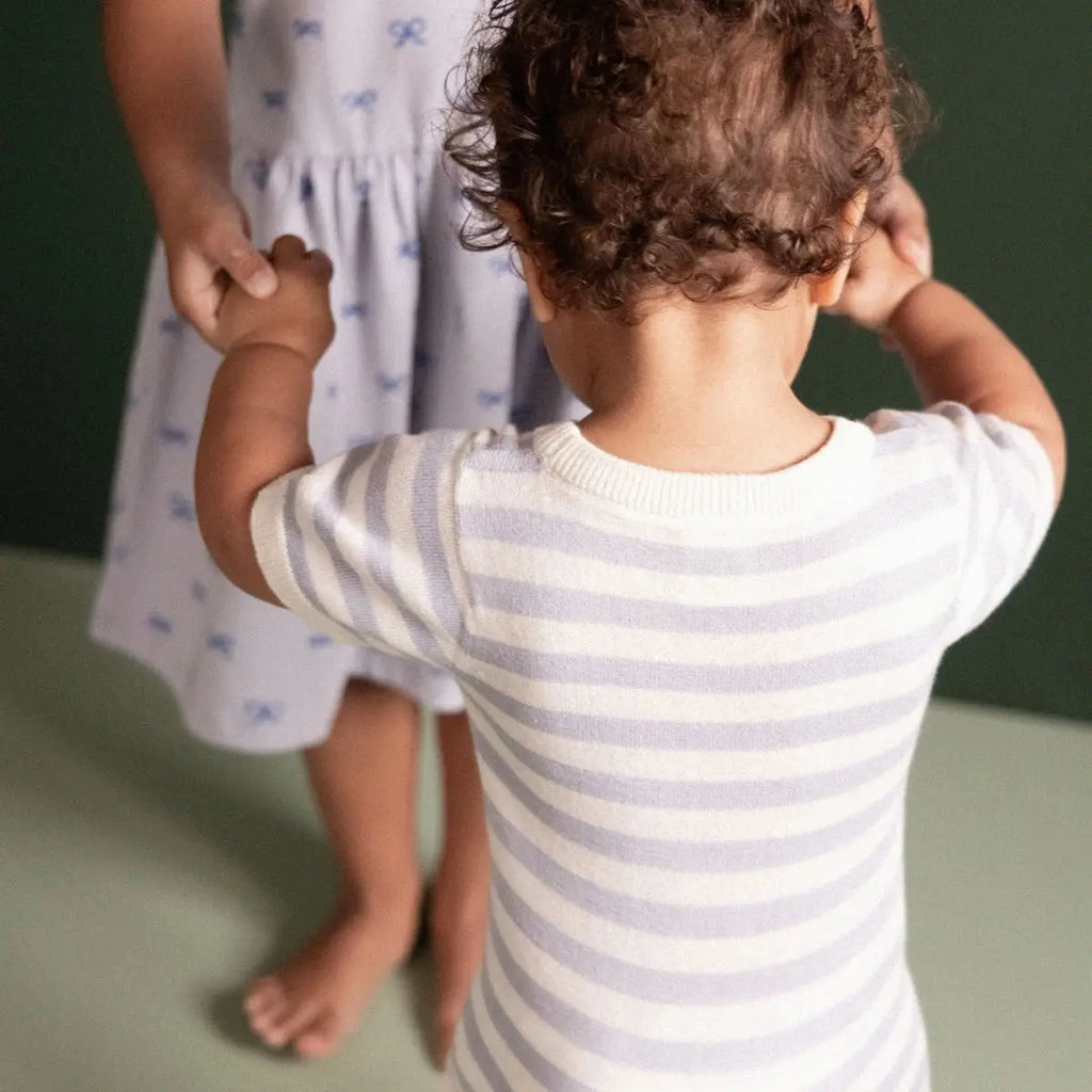 Nature Baby | Ren Bodysuit | Zen Blue Sea Stripe| Product vendor