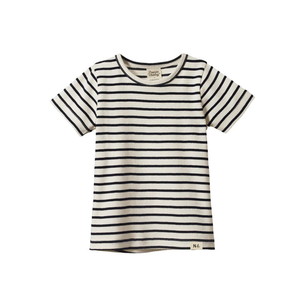 Nature Baby | River Tee | Navy Sailor Stripe| Product vendor
