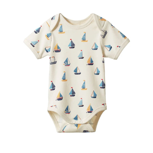 Nature Baby | Short Sleeve Bodysuit | Regatta| Product vendor