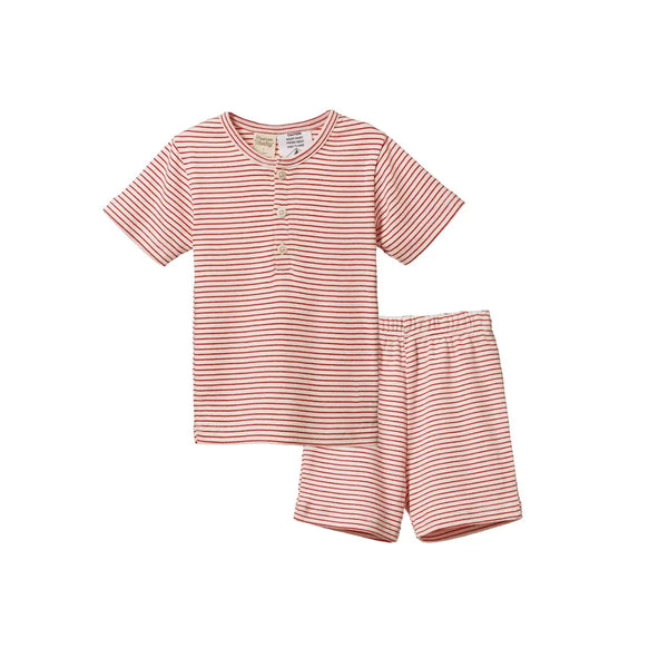 Nature Baby | Short Sleeve Cotton Pyjama Set| Nature Baby|  Long Way Home