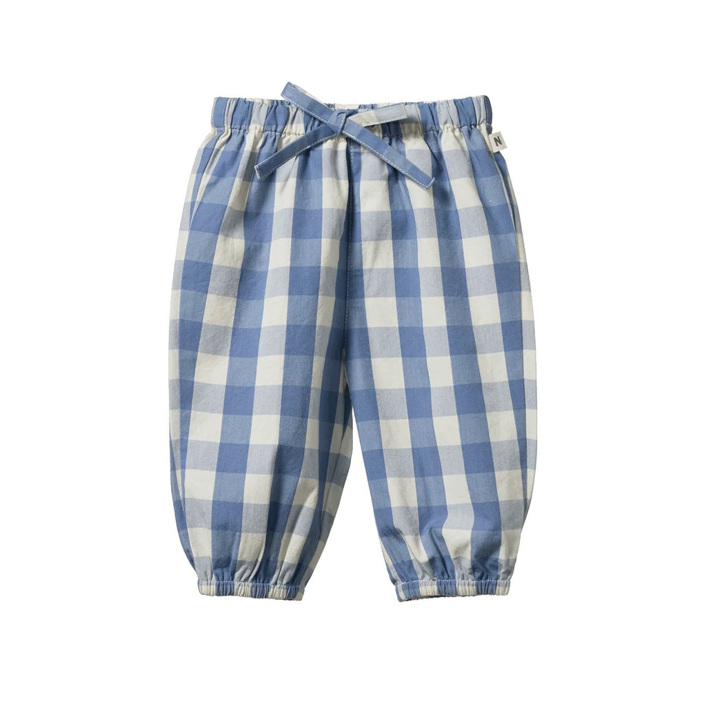 Nature Baby | Sunny Pants | Bluebelle Check| Product vendor