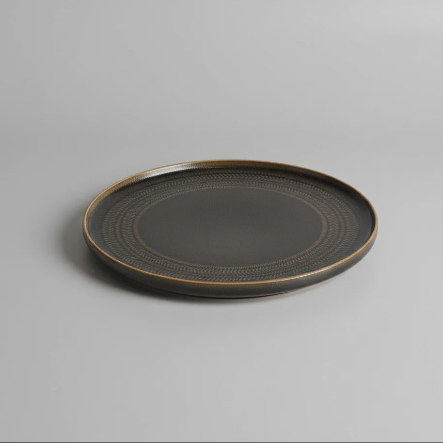 Nel Lusso | Lotti Dinner Plate | Umber| Product vendor