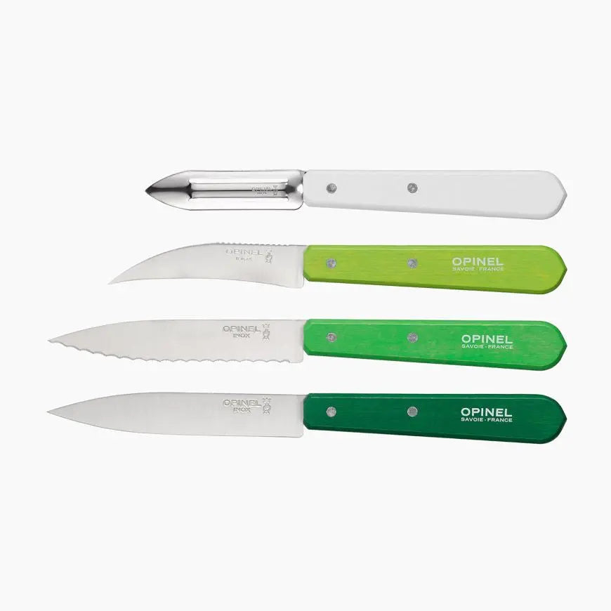 Opinel | Essential Kitchen Set | 4 Pack Opinel Long Way Home