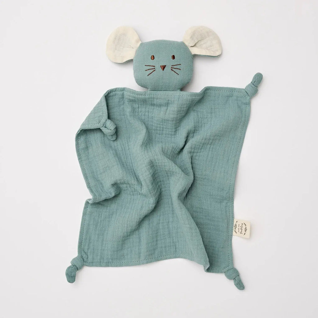 Over The Dandelions | Organic Muslin Mouse Lovey Over The Dandelions Long Way Home
