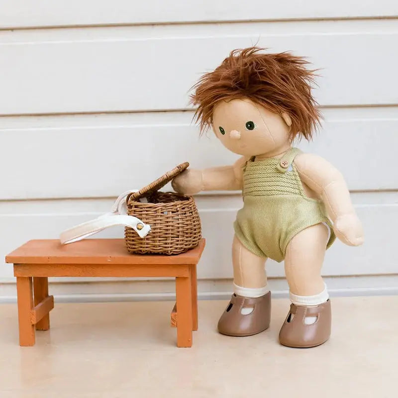 Rattan Dolly Chari Basket Shop Olli Ella Online Long Way Home, NZ