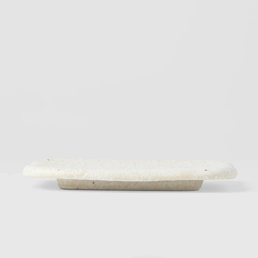 Shell White | Small Rectangle Slab| Made In Japan|  Long Way Home