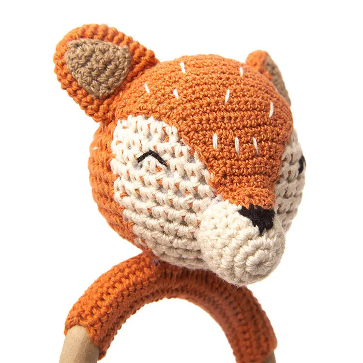 Trade Aid | Crochet Fox Teether Trade Aid Long Way Home