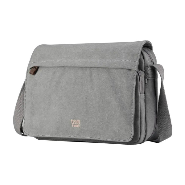 Troop London | Classic Front Flap Messenger Bag | Small| Troop London|  Long Way Home