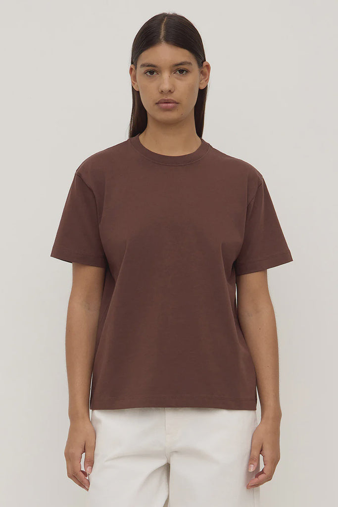 Womens Organic Base Tee | Espresso| Product vendor