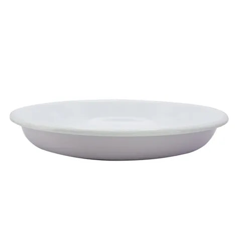 Dishy | Enamel Shallow Pasta Plate | 24cm - Long Way Home