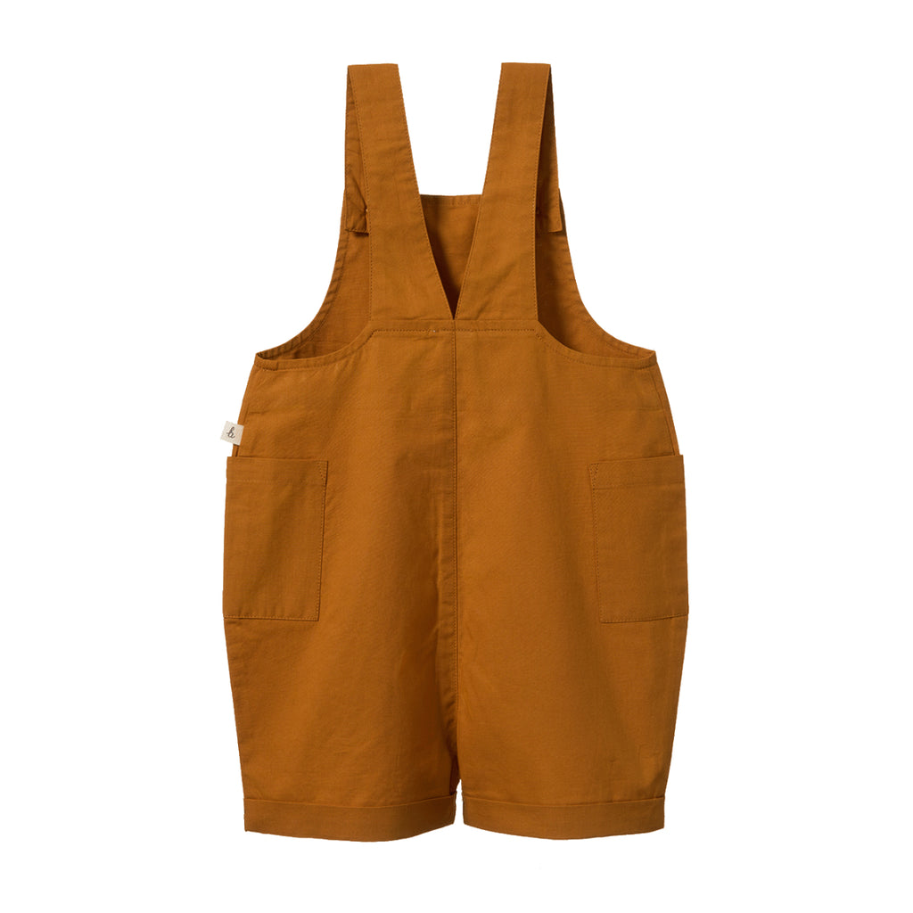 Nature Baby | Tucker Shortie Overalls - Long Way Home