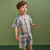 Nature Baby | Rafferty Shorts Linen | Clyde Check - Long Way Home