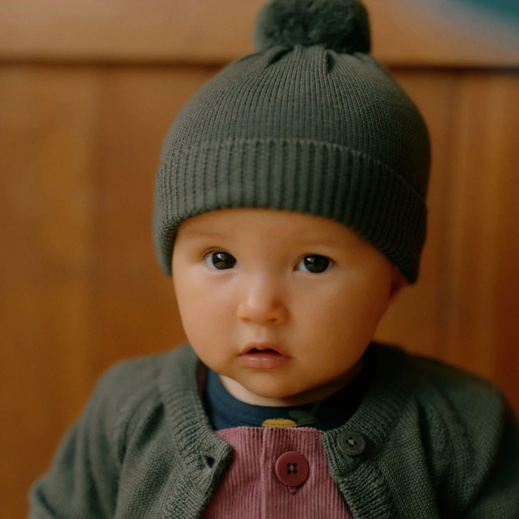 Nature Baby | Alpine Pom Pom Beanie - Long Way Home