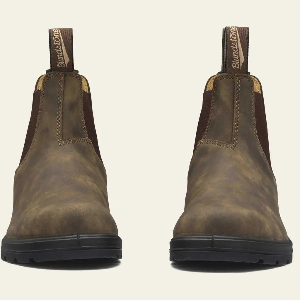 585 Classic Chelsea Boot - Rustic Brown Blundstone Long Way Home