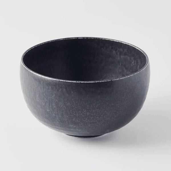 BB Black Large U Shape Bowl Made In Japan Long Way Home