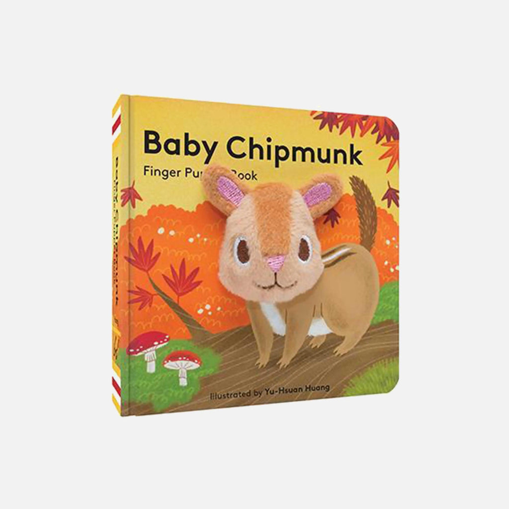 Baby Chipmunk Finger Puppet Book Chronicle Books Long Way Home