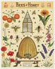 Bees & Honey 1000 Piece Vintage Puzzle Cavallini & Co Long Way Home