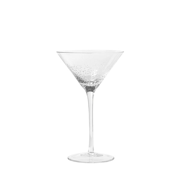Broste | Bubble Martini Glass Pair Broste Copenhagen Long Way Home