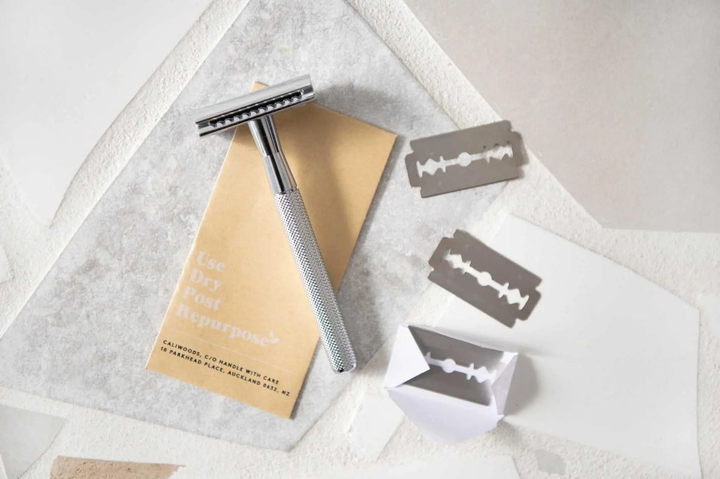 CaliWoods | Safety Razor | Silver CaliWoods Long Way Home