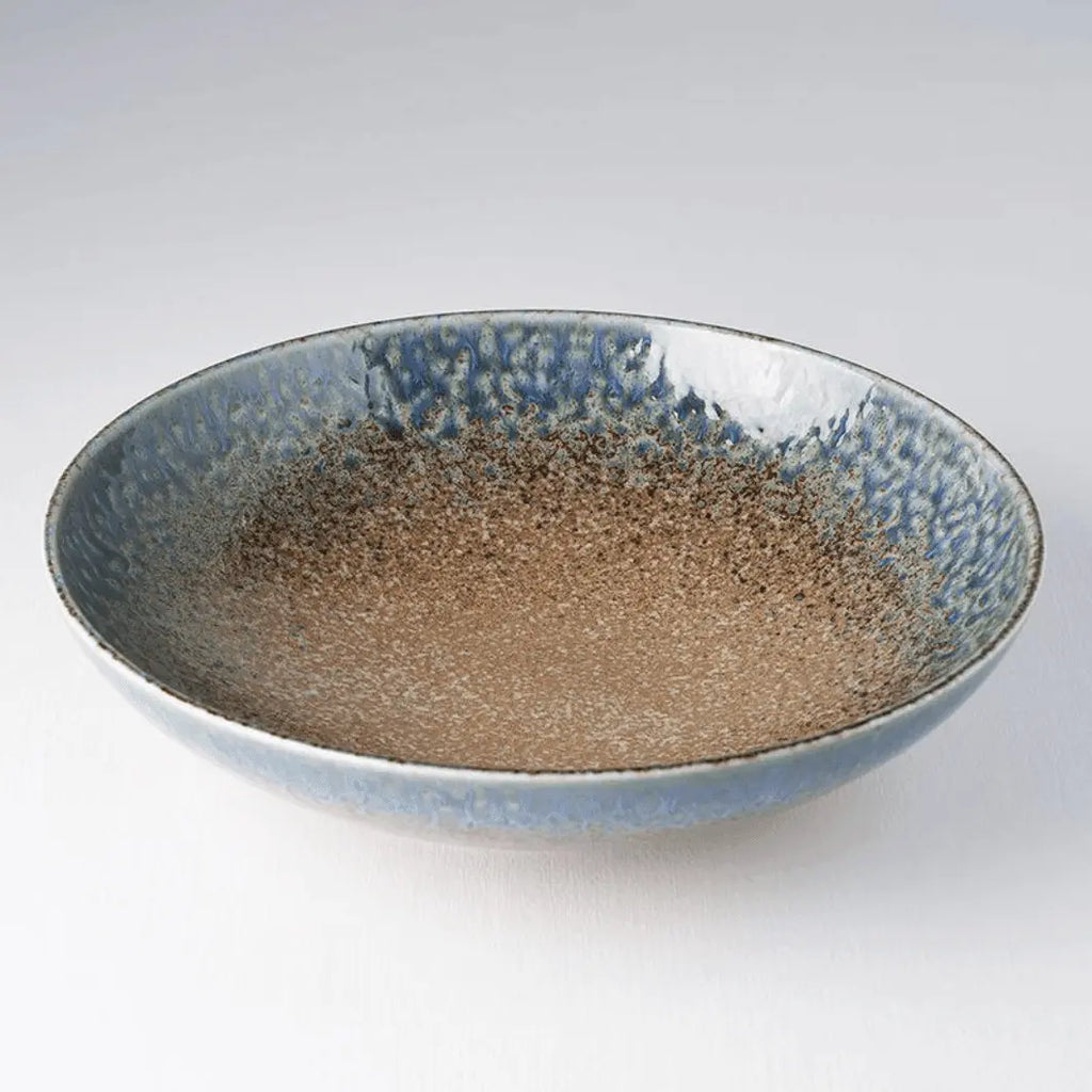 Earth & Sky Open Serving Bowl Made In Japan Long Way Home