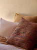 Edmund Silk Blend Cushion Cover Brick/Multi Città Long Way Home