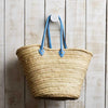 French Market Basket with Deluxe Handle Le Panier Long Way Home