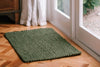 Jute Doormat Panama Green Saffron Inc Long Way Home