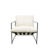 Lauro Club Chair Vanilla Hawthorne Collections Long Way Home