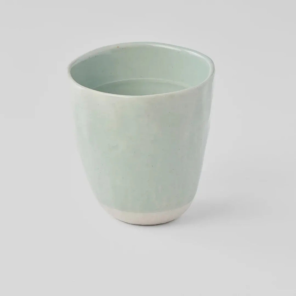 Lopsided Sushi Mug | Light Teal Made In Japan Long Way Home