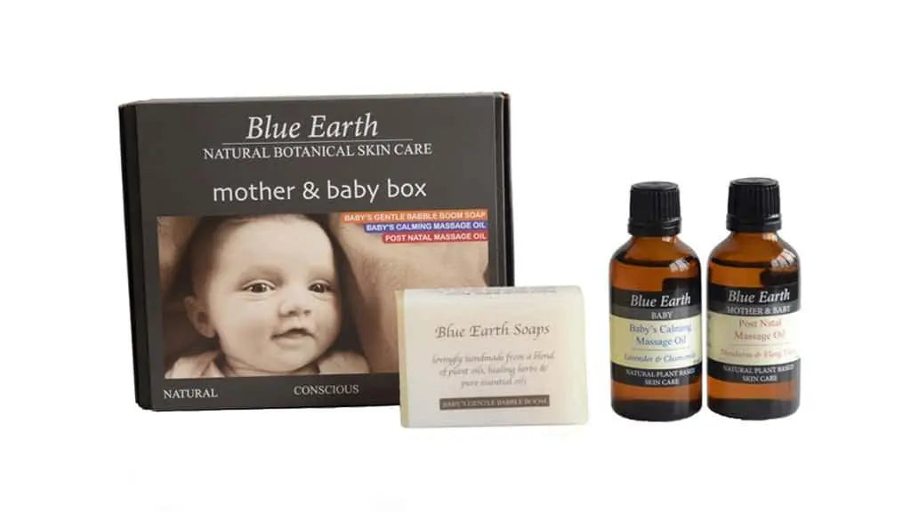 Mother and Baby Box Blue Earth Long Way Home