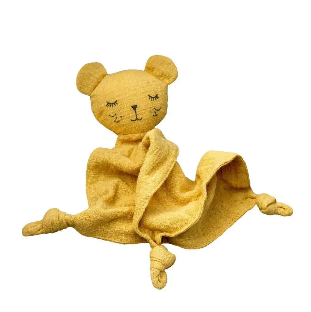 Mustard the Bear Comforter Lily and George Long Way Home