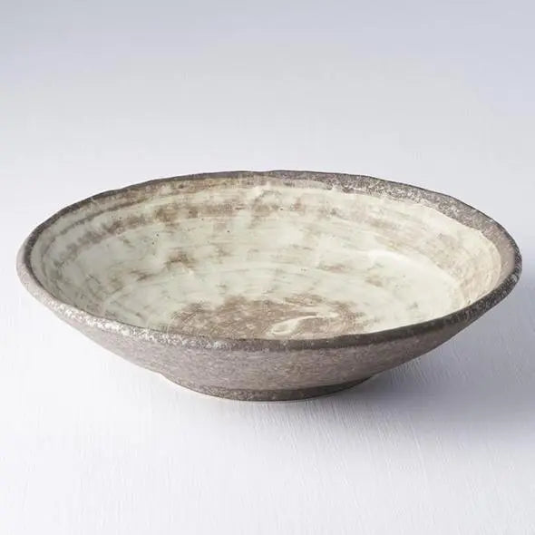 Nin-Rin Earth | Large Shallow Bowl Made In Japan Long Way Home