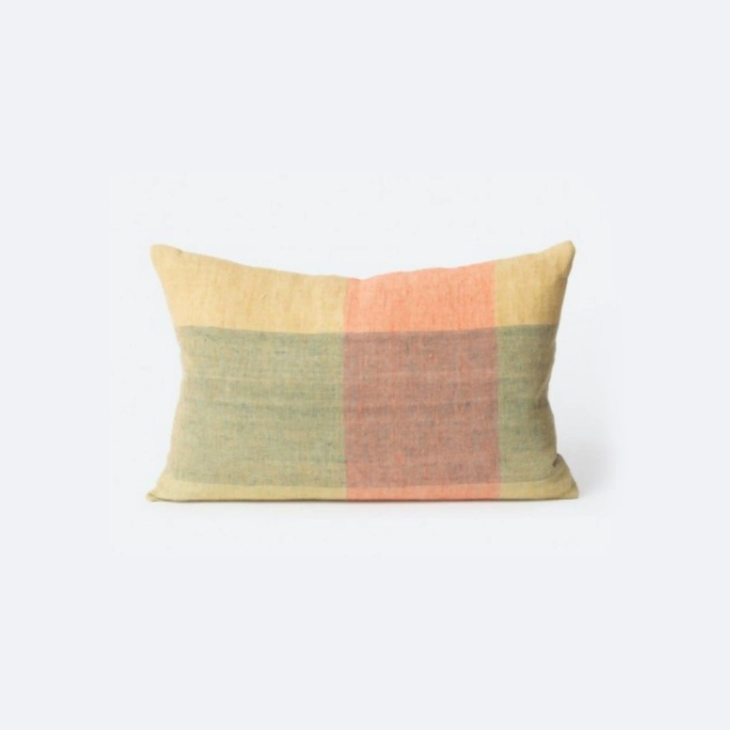 Oban Handwoven Linen Cushion Cover Città Long Way Home
