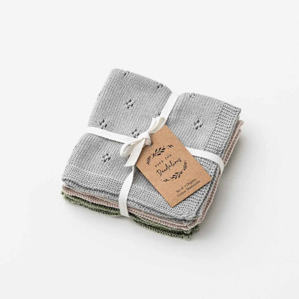 Over The Dandelions | Wash Cloth | Set of 3 Over The Dandelions Long Way Home